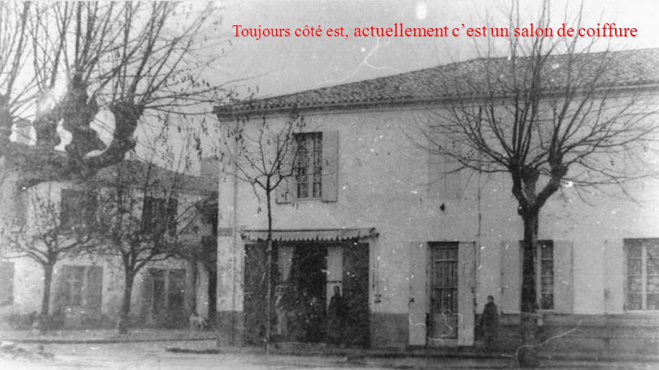 Toujours cote est actuellement c est un salon de coiffure
