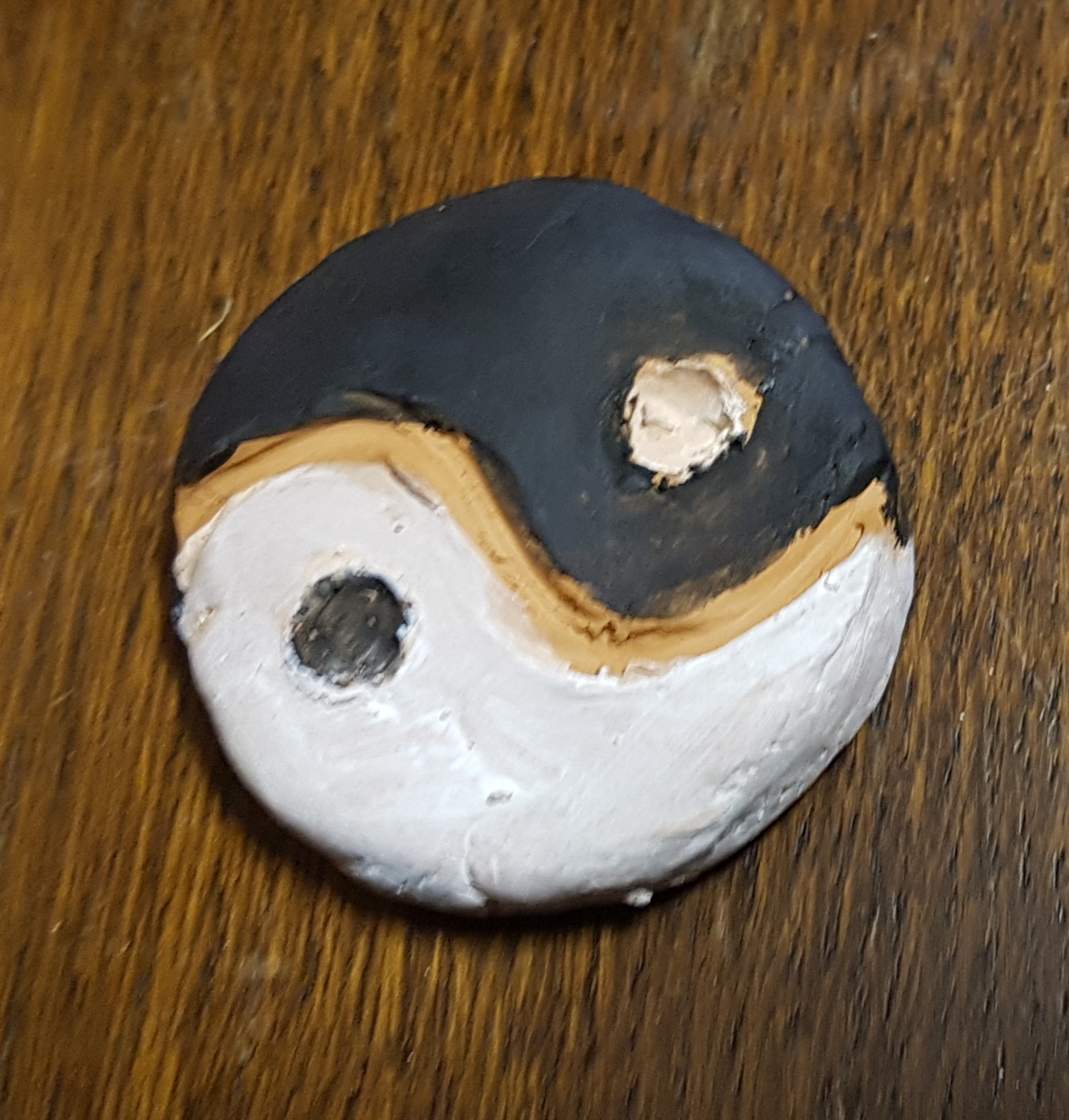 Ying Yang Terre cuite