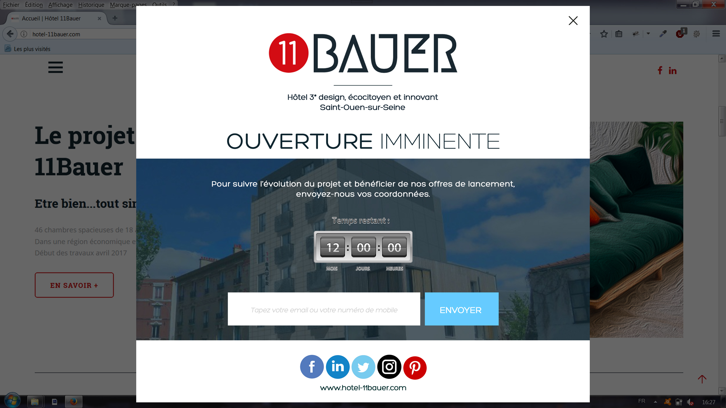 Landing page 11bauer