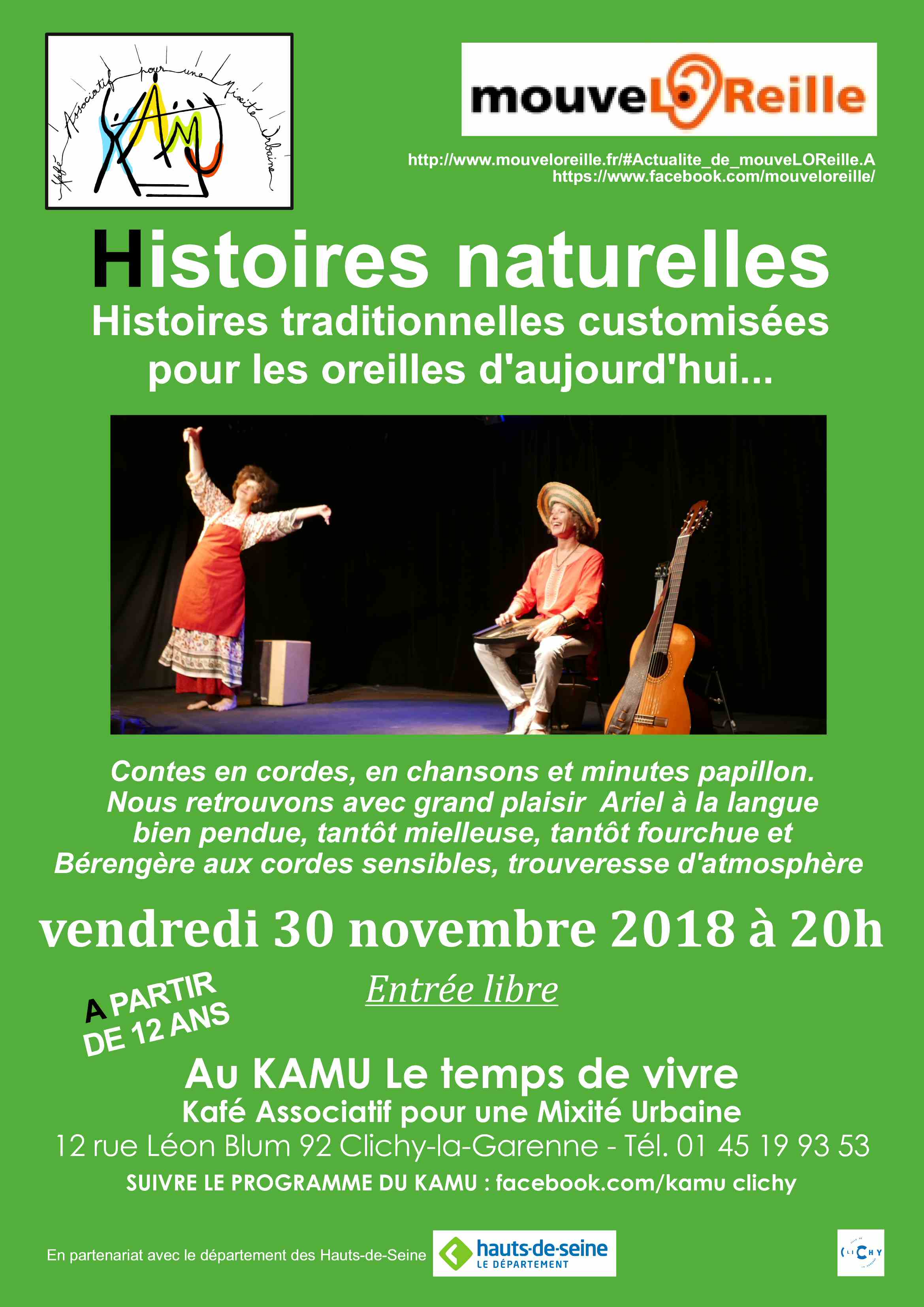Affiche Histoires naturelles 2 