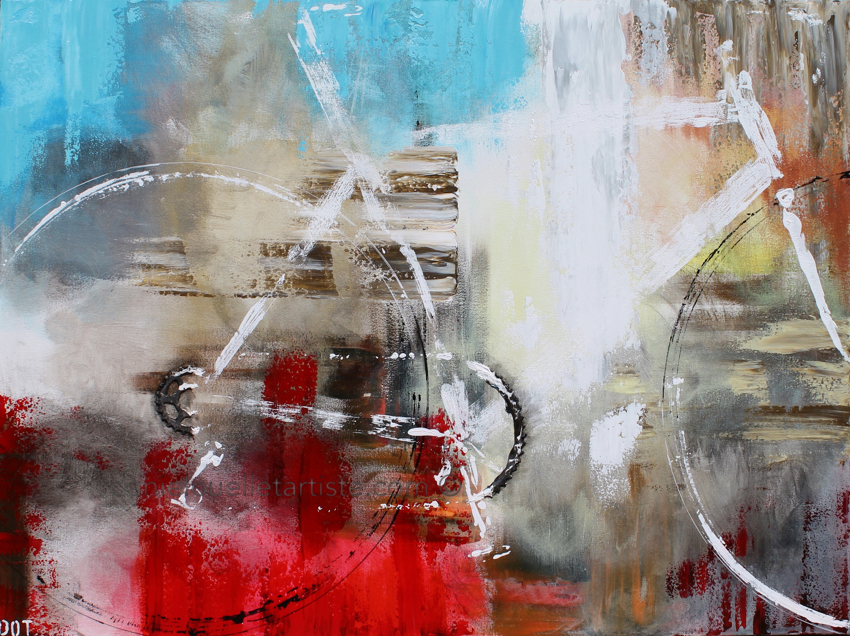 Lockwell
Acrylique 48 x 36 po