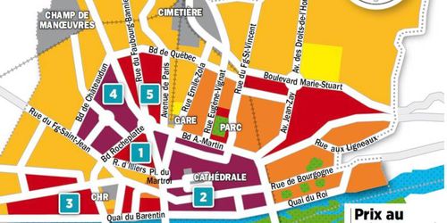 Immobilier à Orléans : la carte des prix 2018