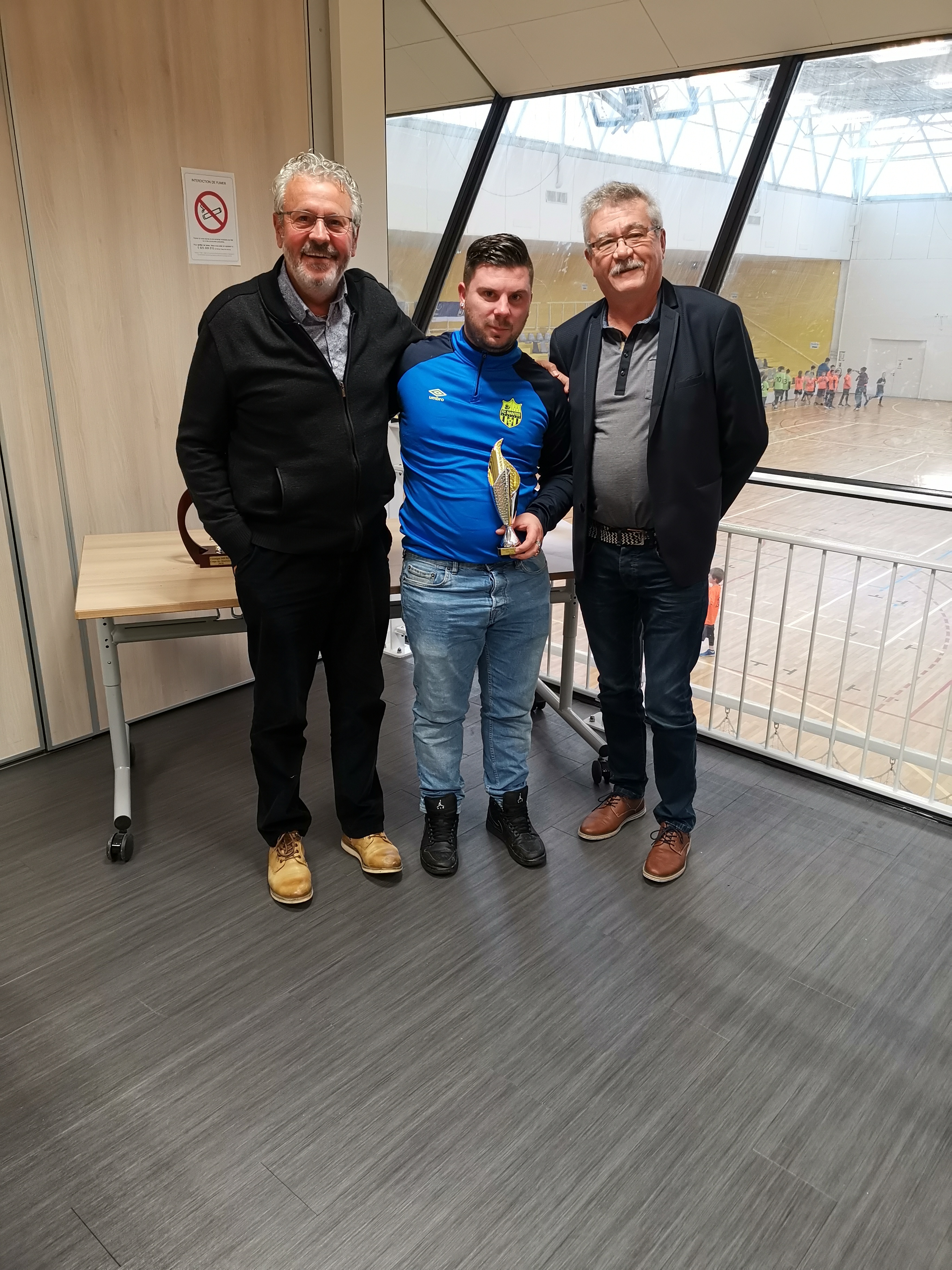 Nicolas GOURET se classe 3eme du C B D en M3 en 2018