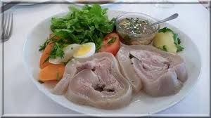 Tete de veau cuite