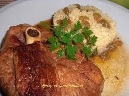 Tranche gigot cuite