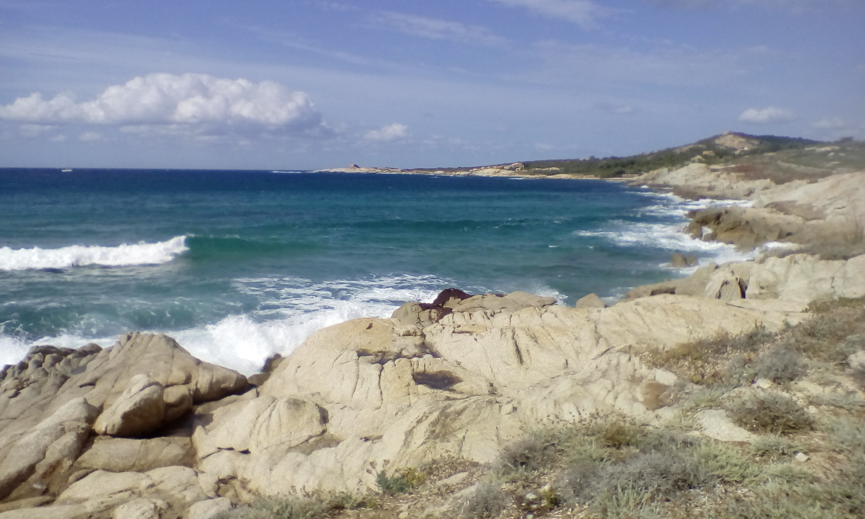En bas de l'appartement, l'Arinella: toute la beauté sauvage de la corse