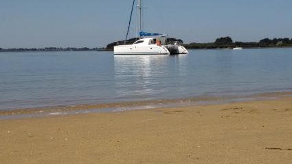 Plage ilur golfe du morbihan