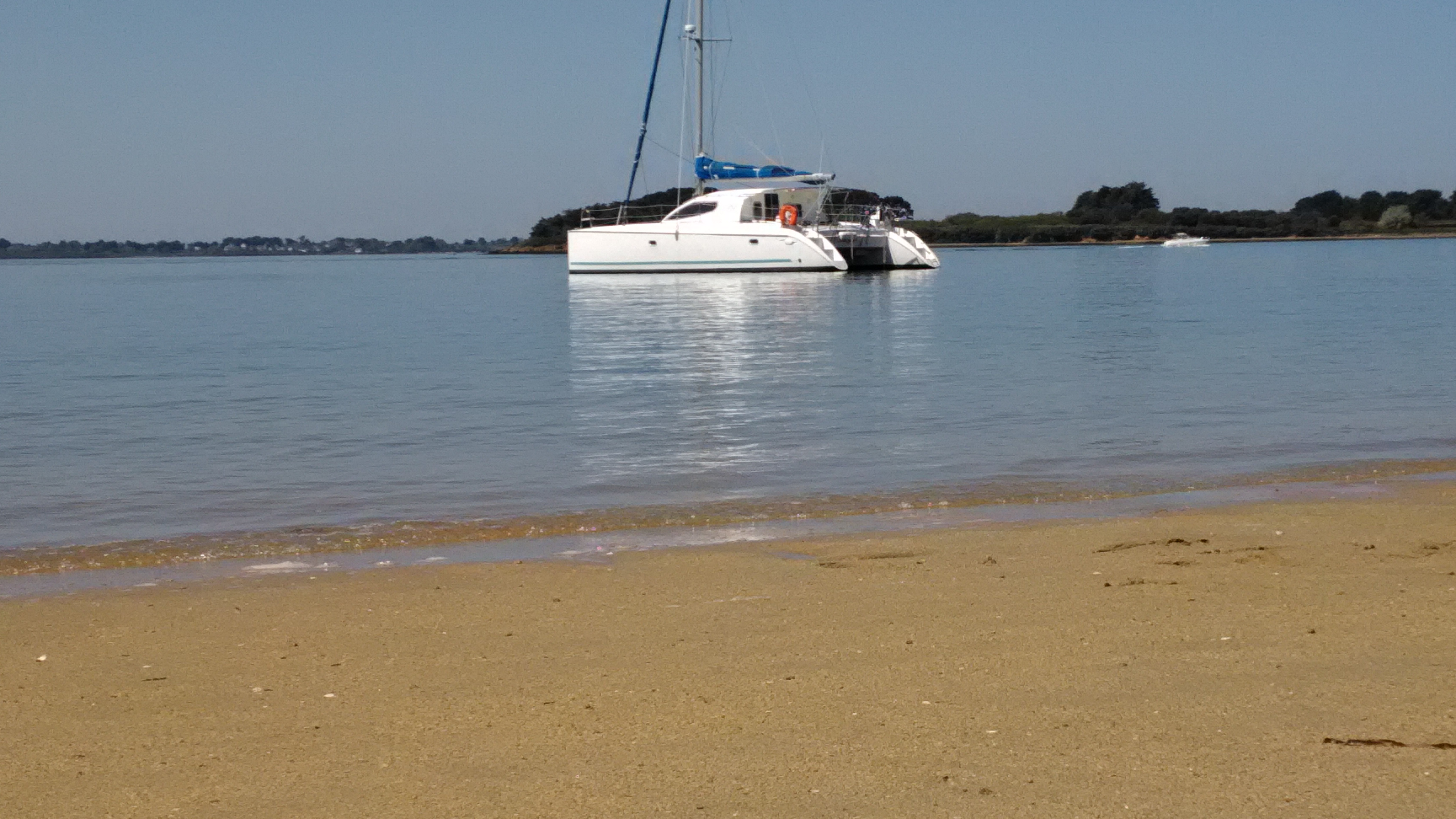 Plage ilur golfe du morbihan