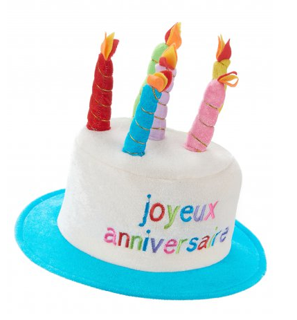 Chapeau anniversaire