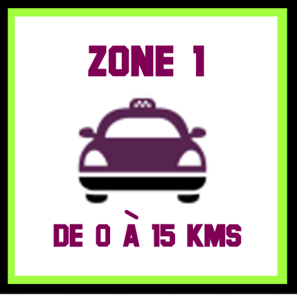 De 0 a 15 kms