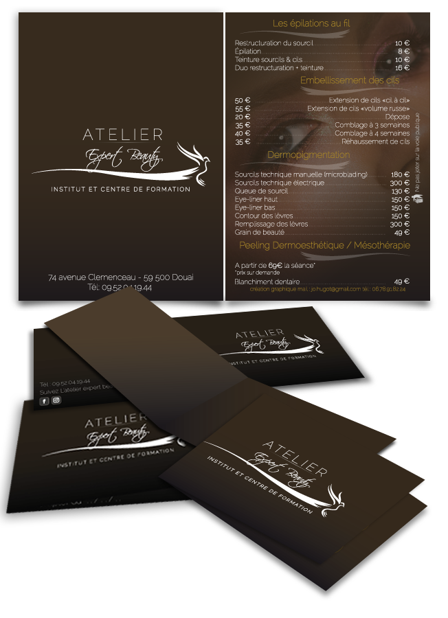 Compo carte visite fidelite