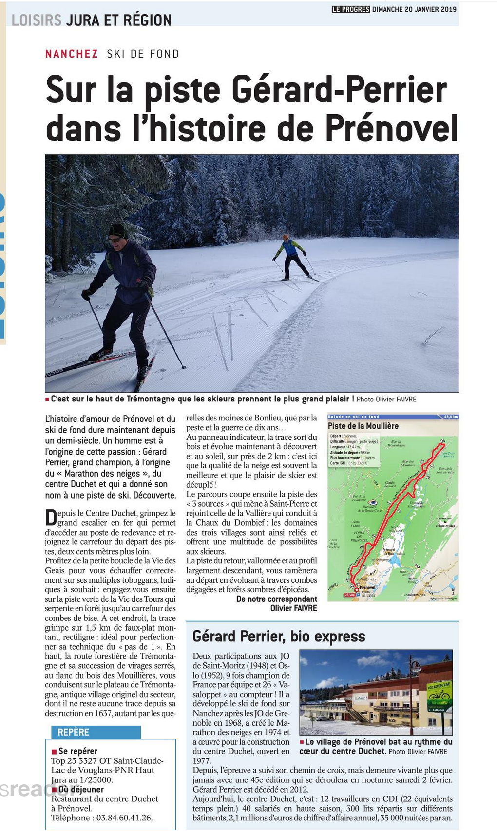 Ski de fond nanchez