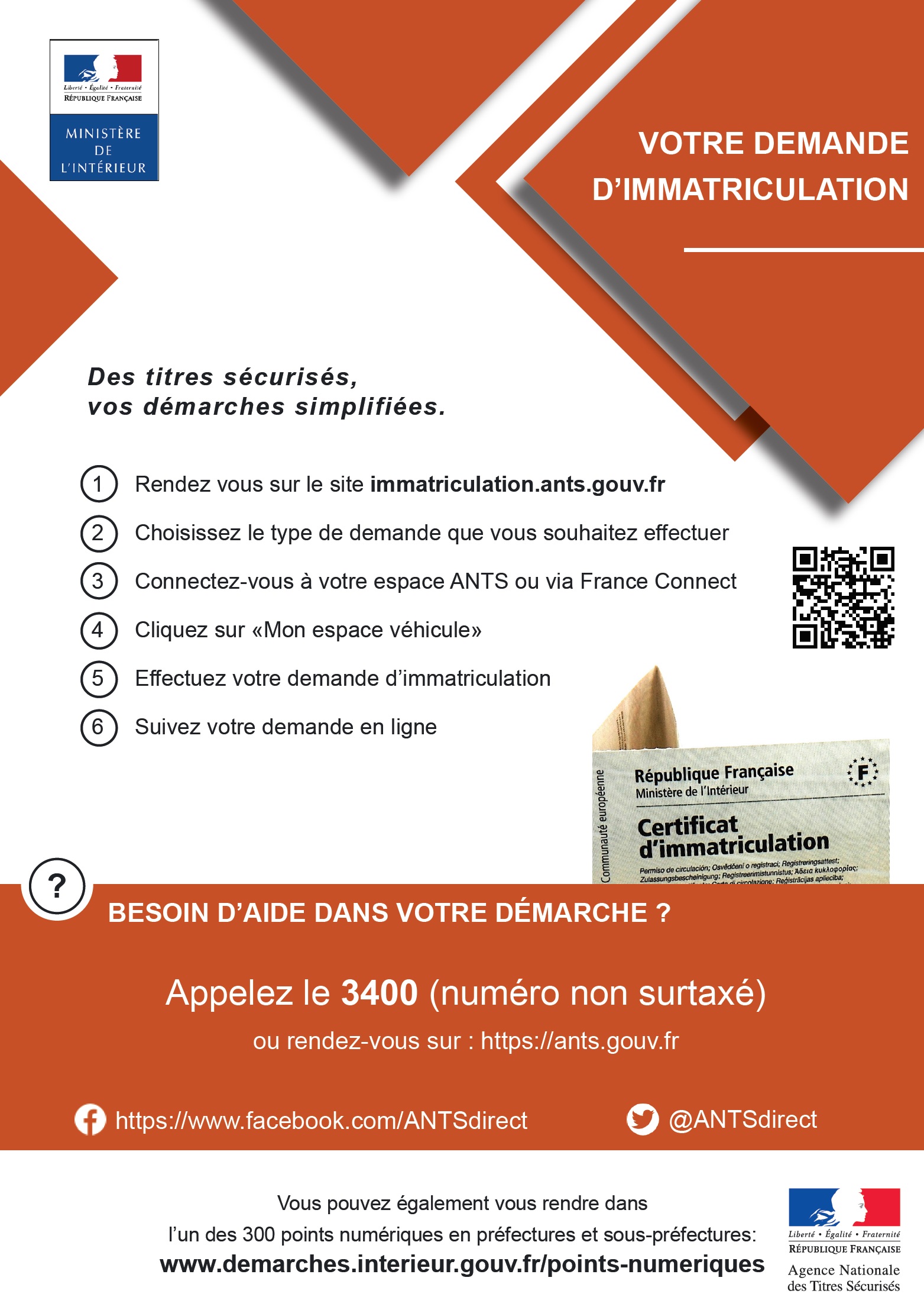 Demande certificat d immatriculation