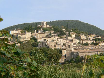 Mirmande en Provence. L'un des plus beaux villages de France