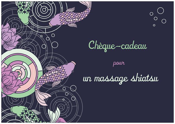 Chèque-cadeau pour massage relaxant et équilibrant à Bruxelles