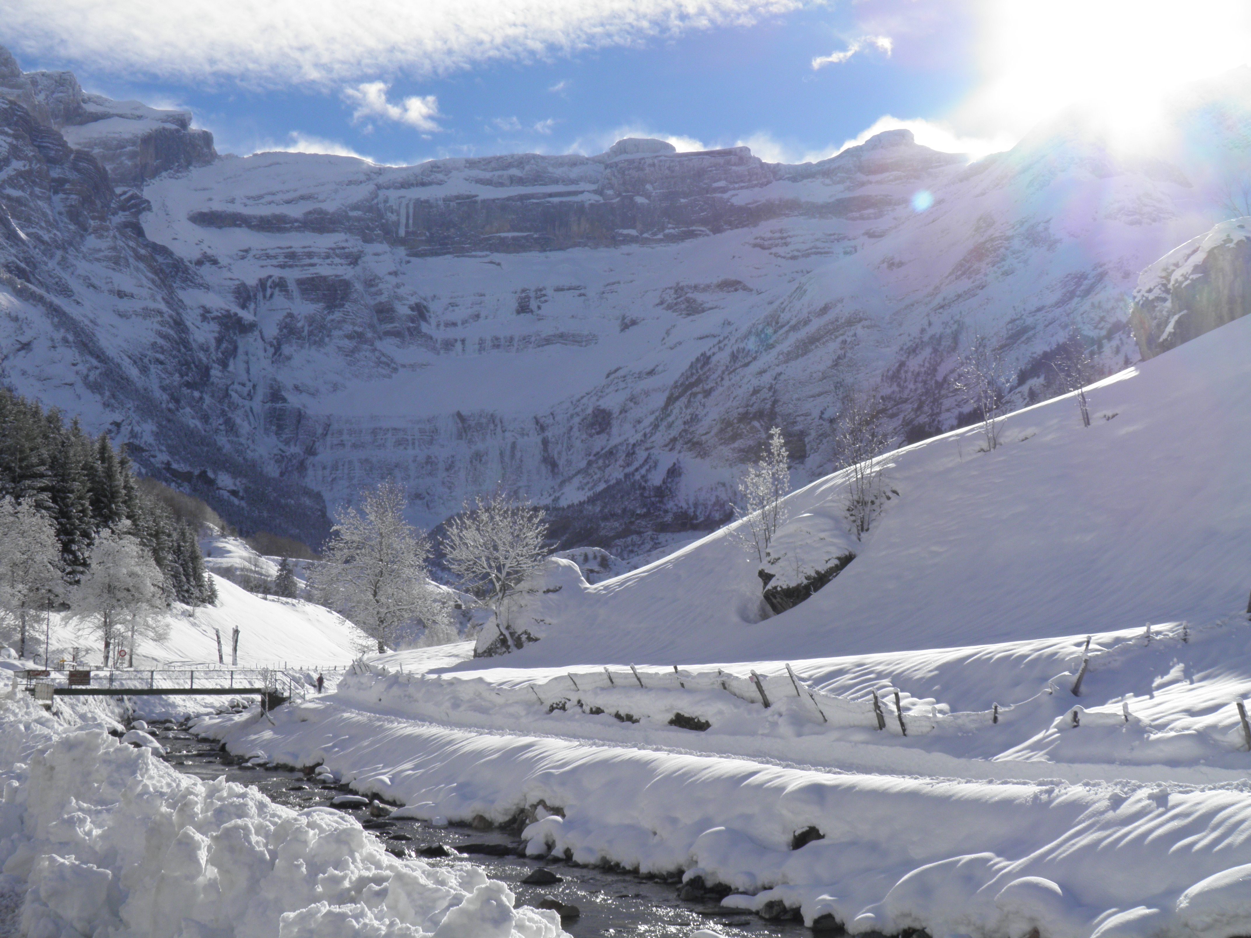 Le cirque enneige
