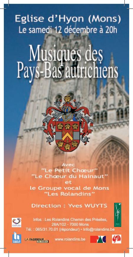 Musiques des pays bas autrichiens hyon 12 12 09