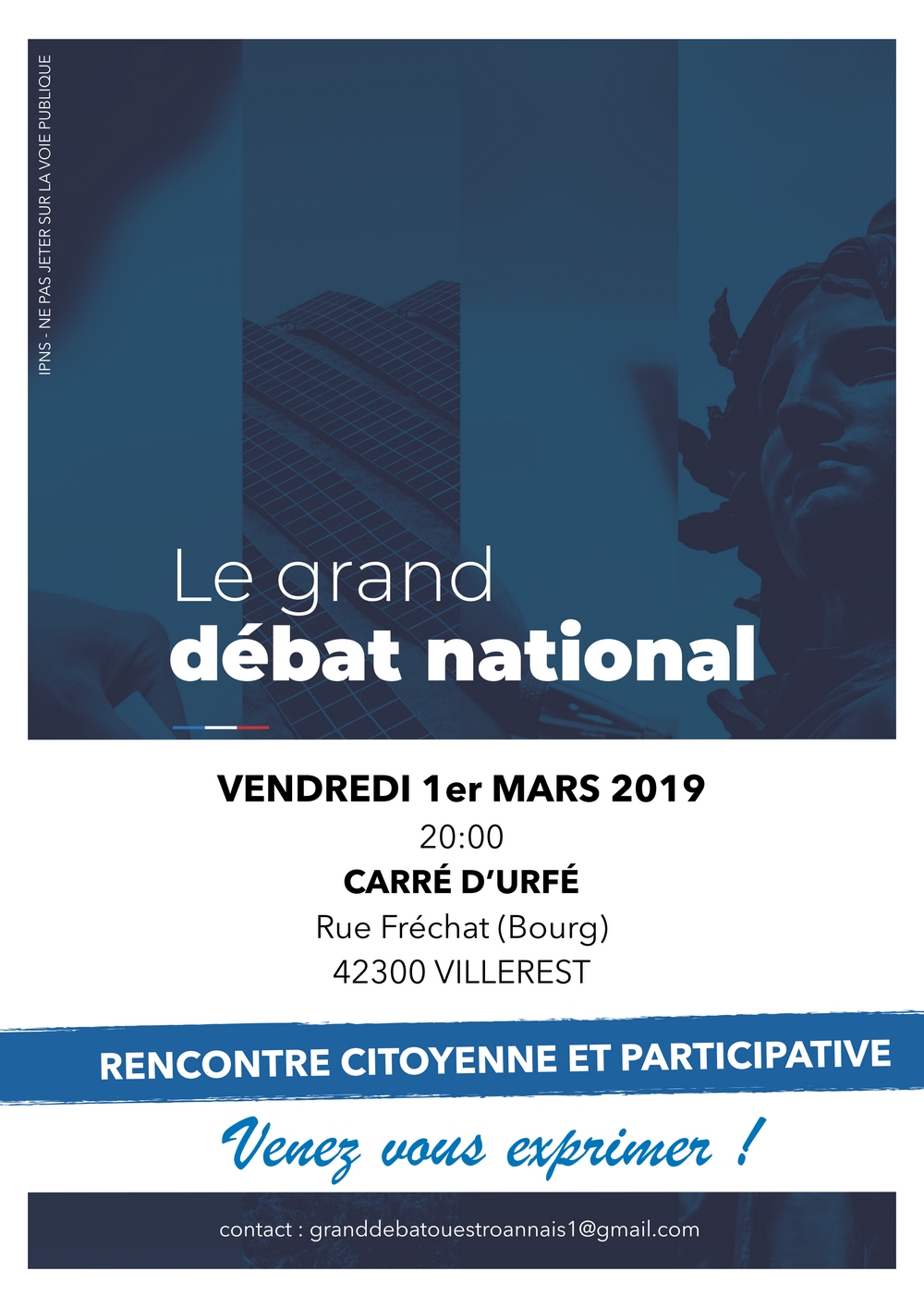 Le Grand Débat National à Villerest