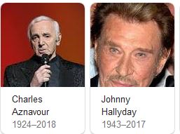 Azanavour hallyday