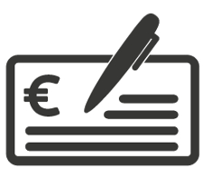 Logo cheque bancaie