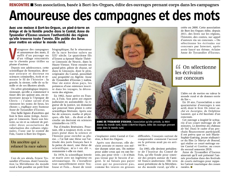 1 article La Montagne Tulle 27 02 2019
