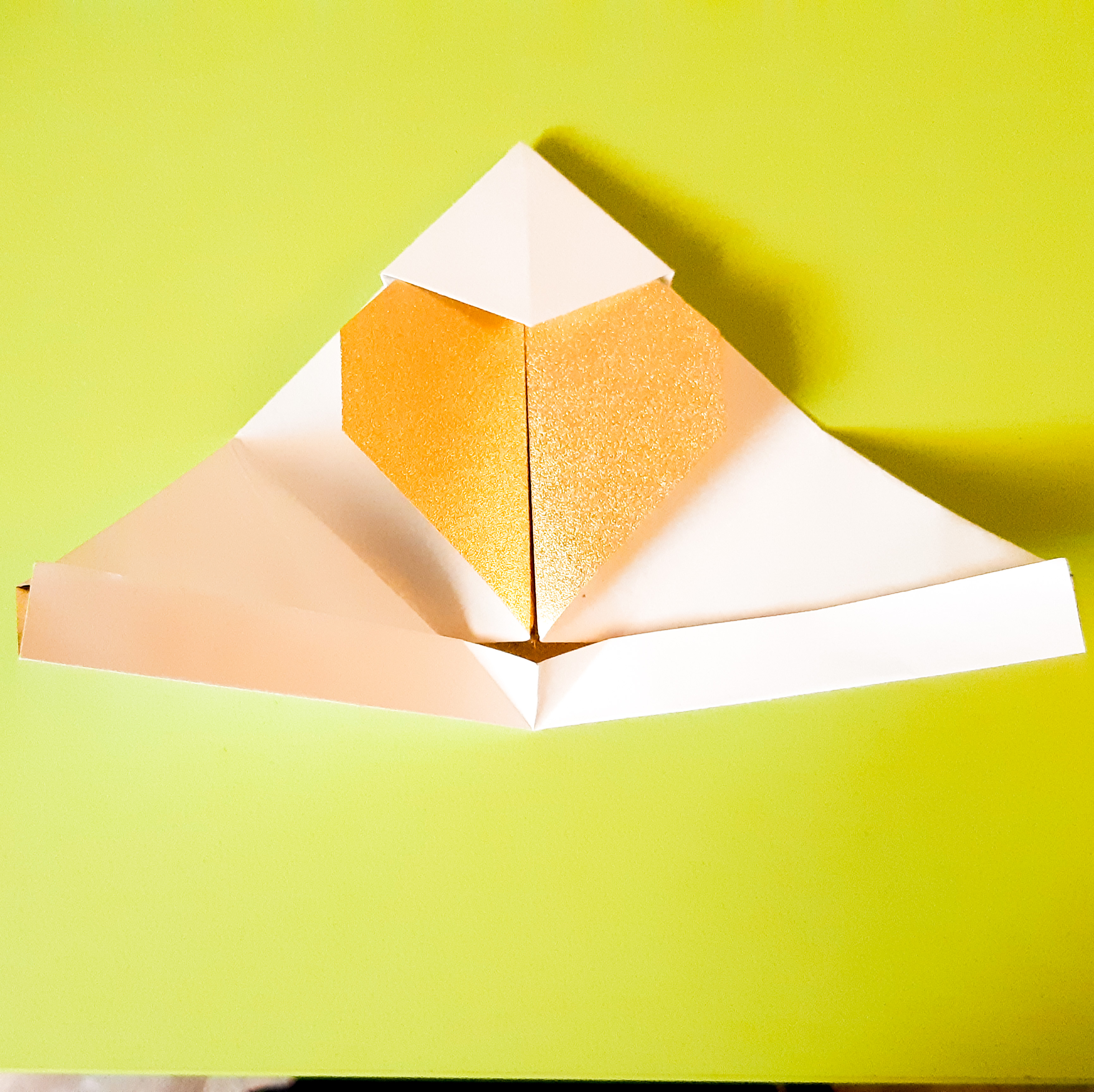 mode d'ouverture des carte-enveloppes Cœur bicolore 3/3