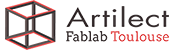 Artilect fablab fond blanc 184x50