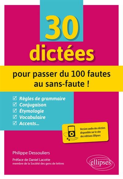 30 dictees commentees 14052019