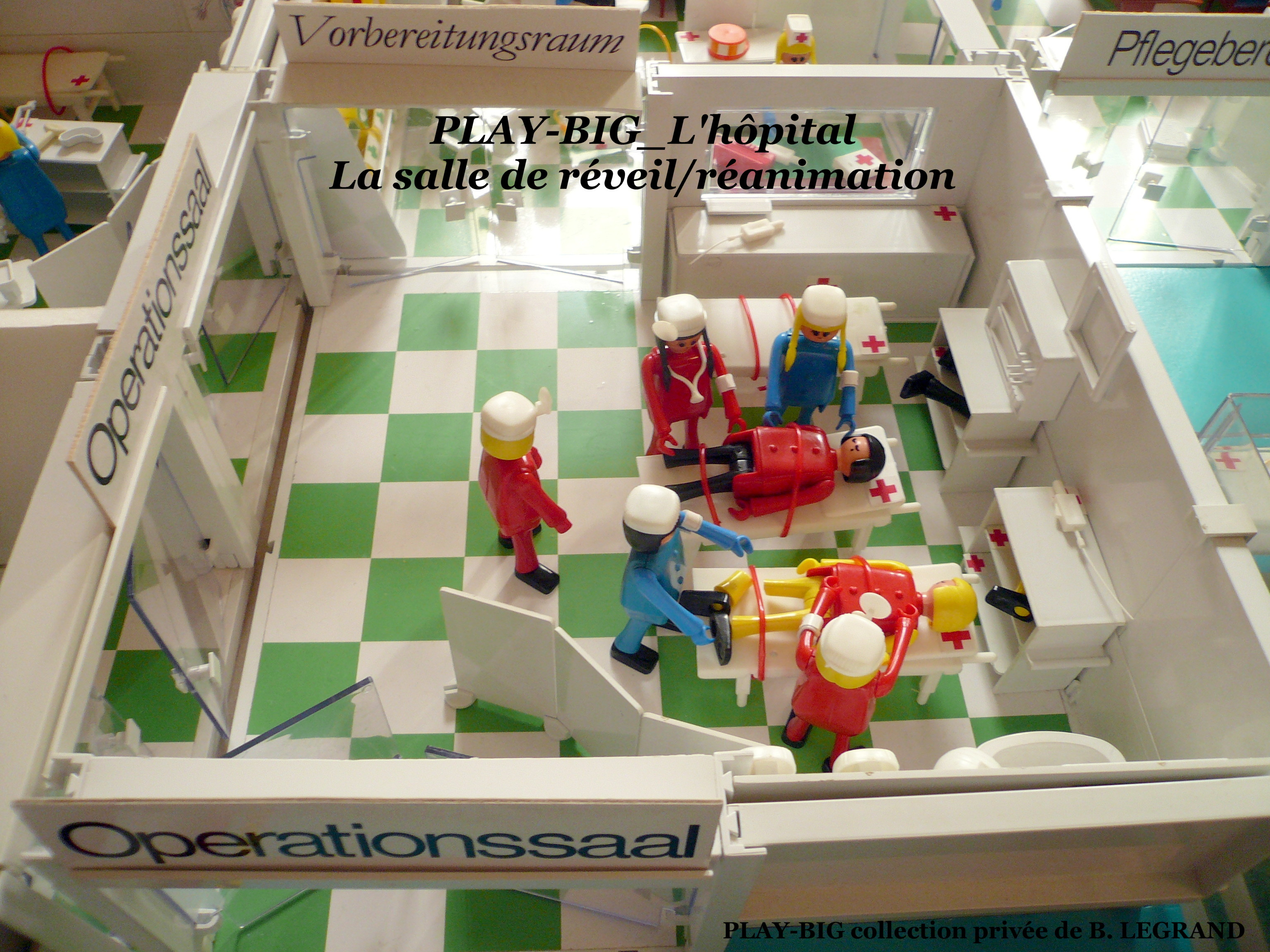 Le service de sante l hopital la salle de reveil reanimation 1