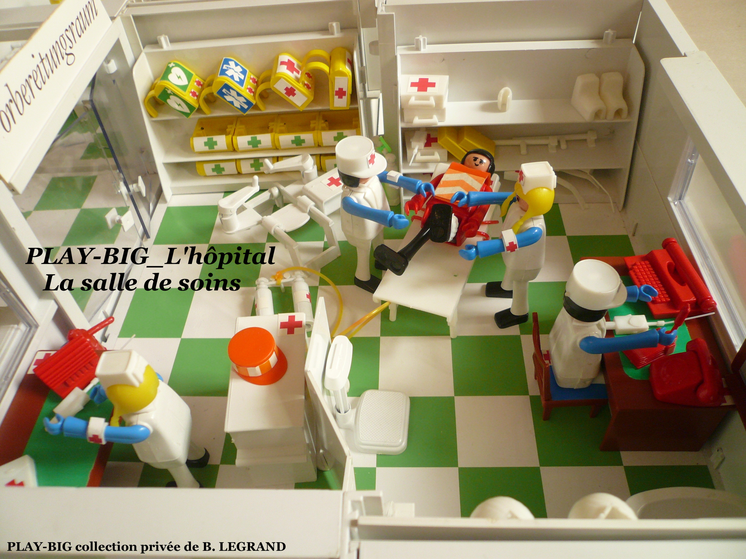 Le service de sante l hopital salle de soins 1