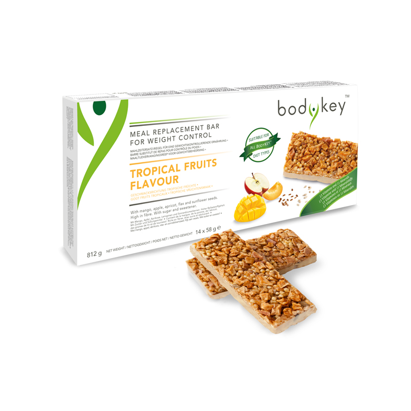 Barre fruits tropicaux