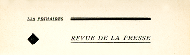 Bandeau revue de presse