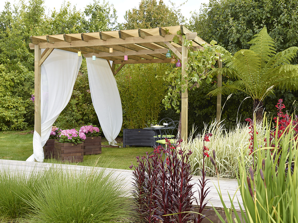 Pergola bois jugo independante