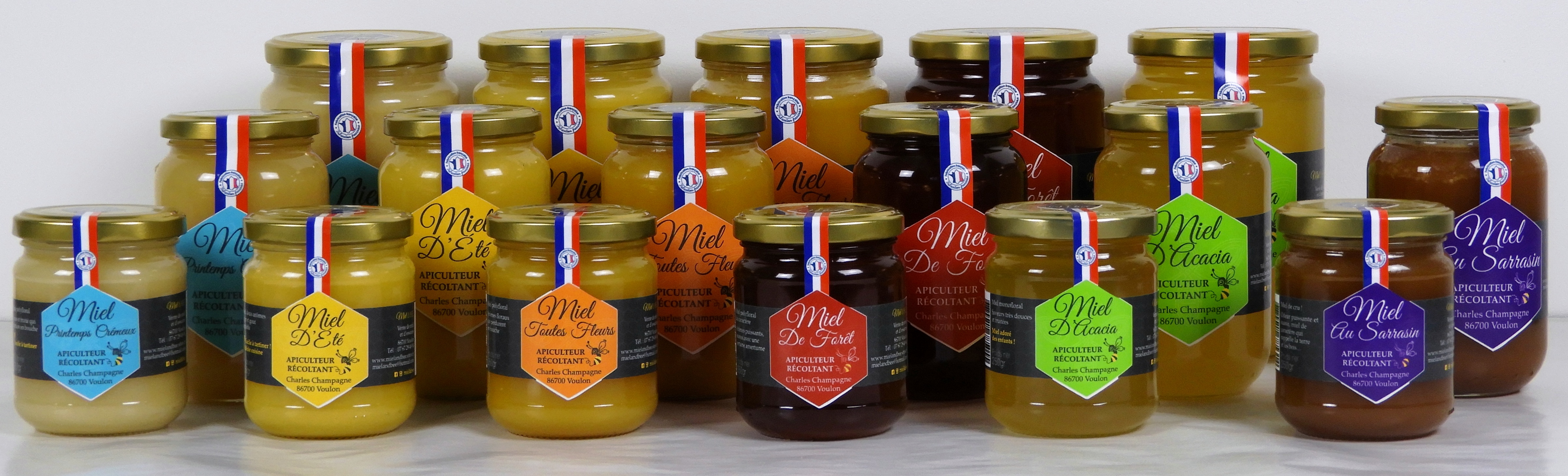 Pot de miel couverture