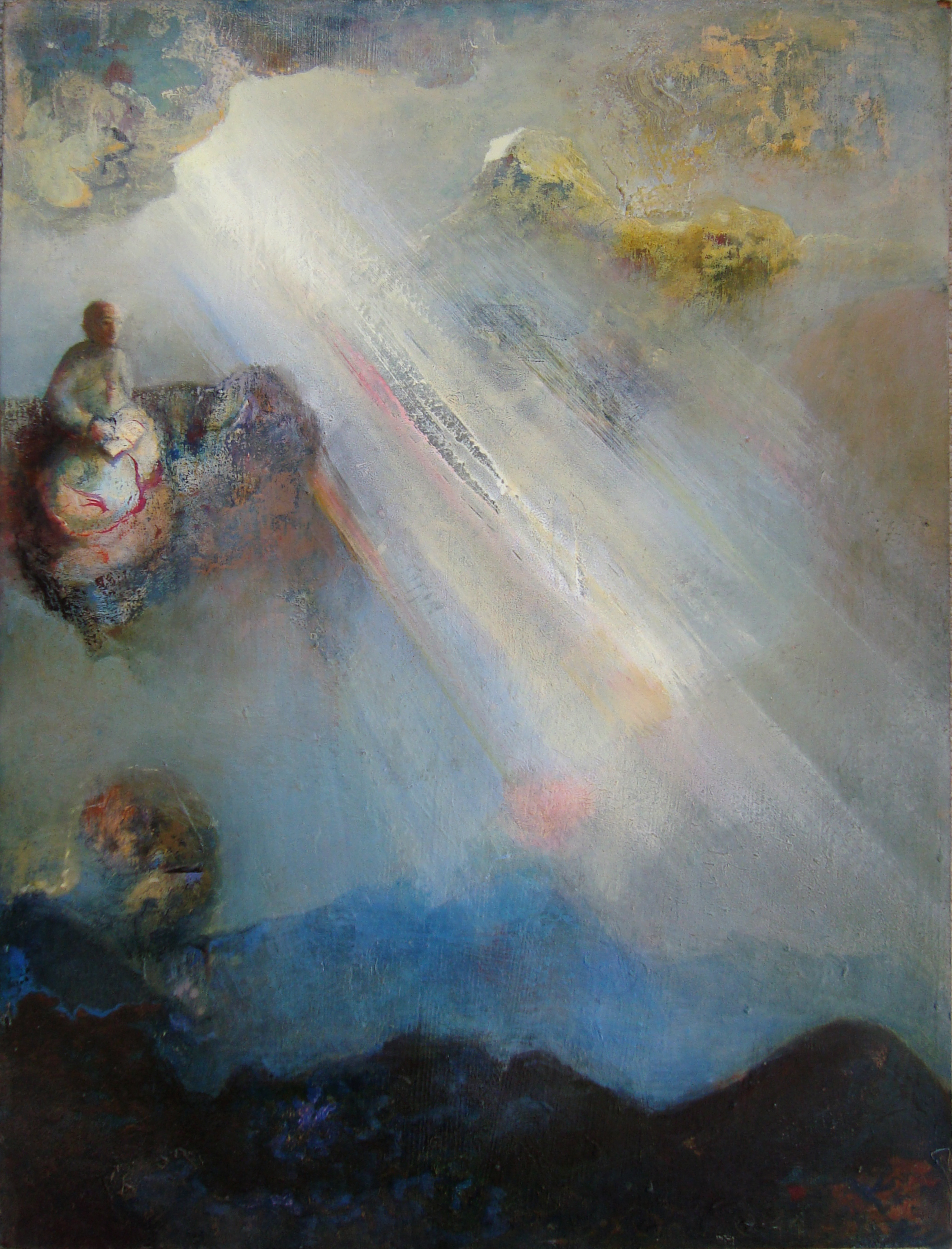 Réflections
huile sur panneau