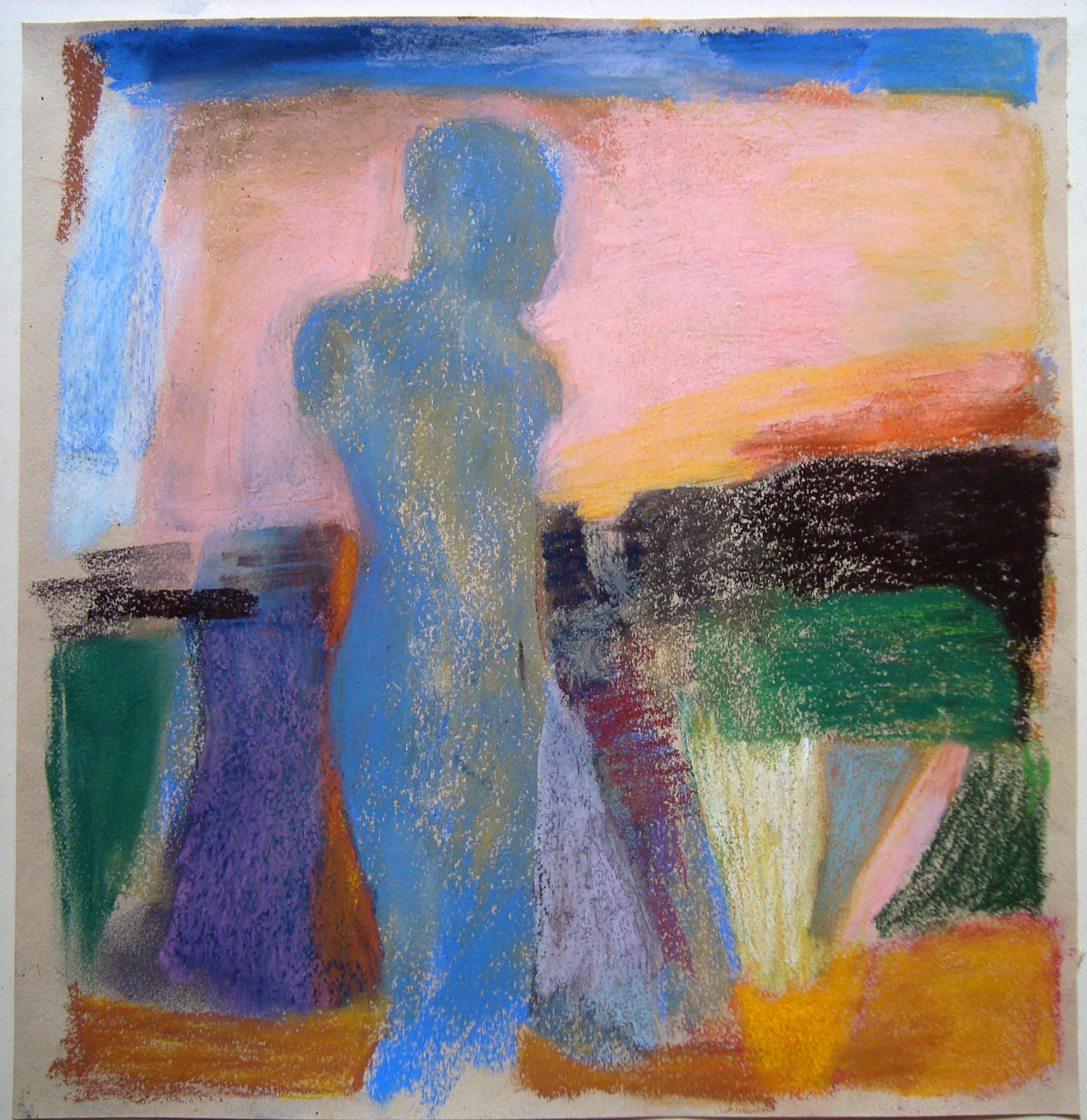 Homme dans le paysage