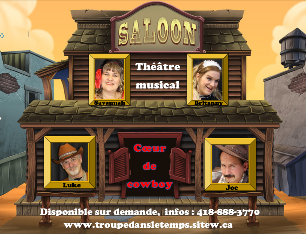 Affiche Coeur de cowboy 4 comediens