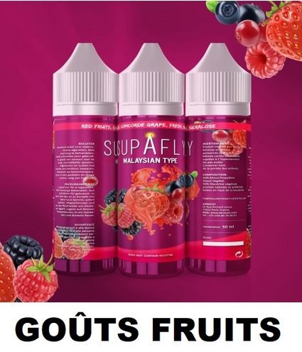 Supafly red fruits grape 50ml