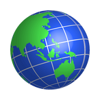Planet earth clipart globe logo pencil and in color 145650