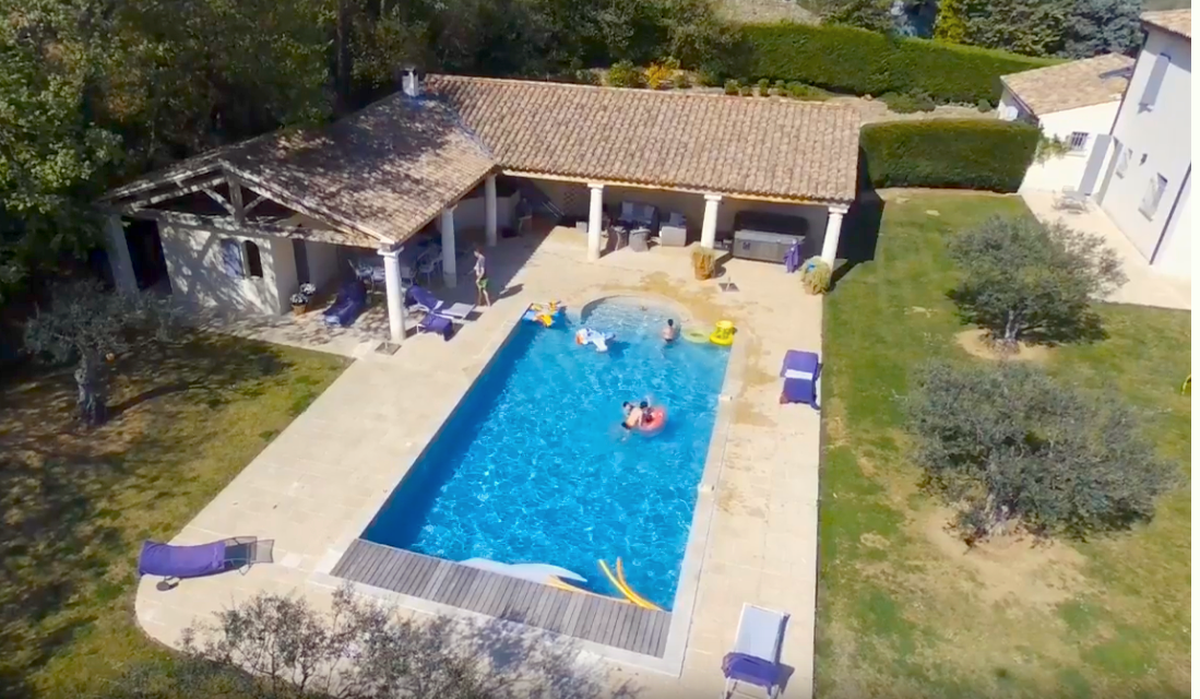 Vue drone la bastide d andre a