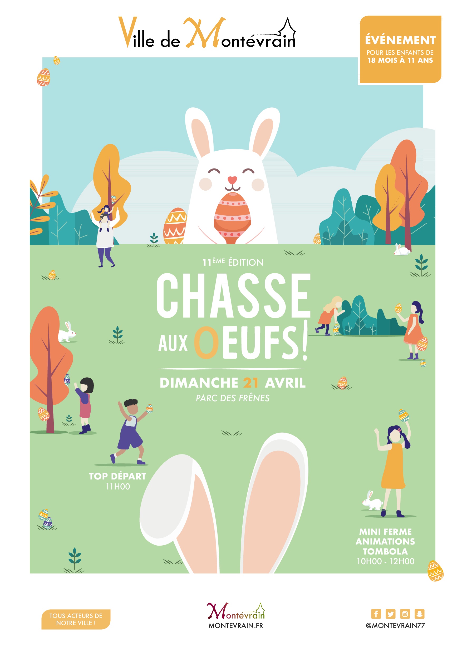Affiche chasse aux oeufs 2019 affiche sans coupon 001