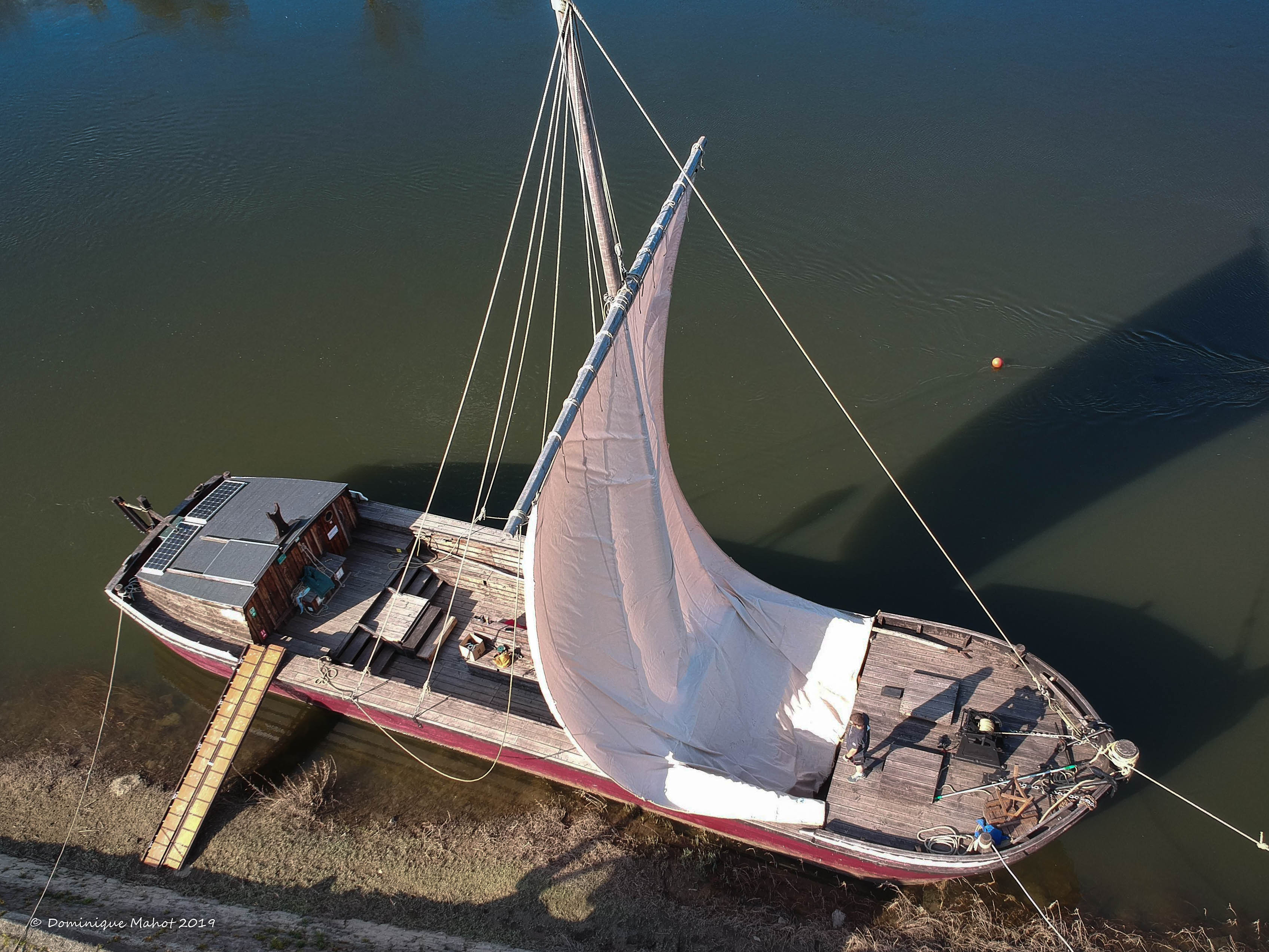 2019 03 30 montee de voile avec vent contraire