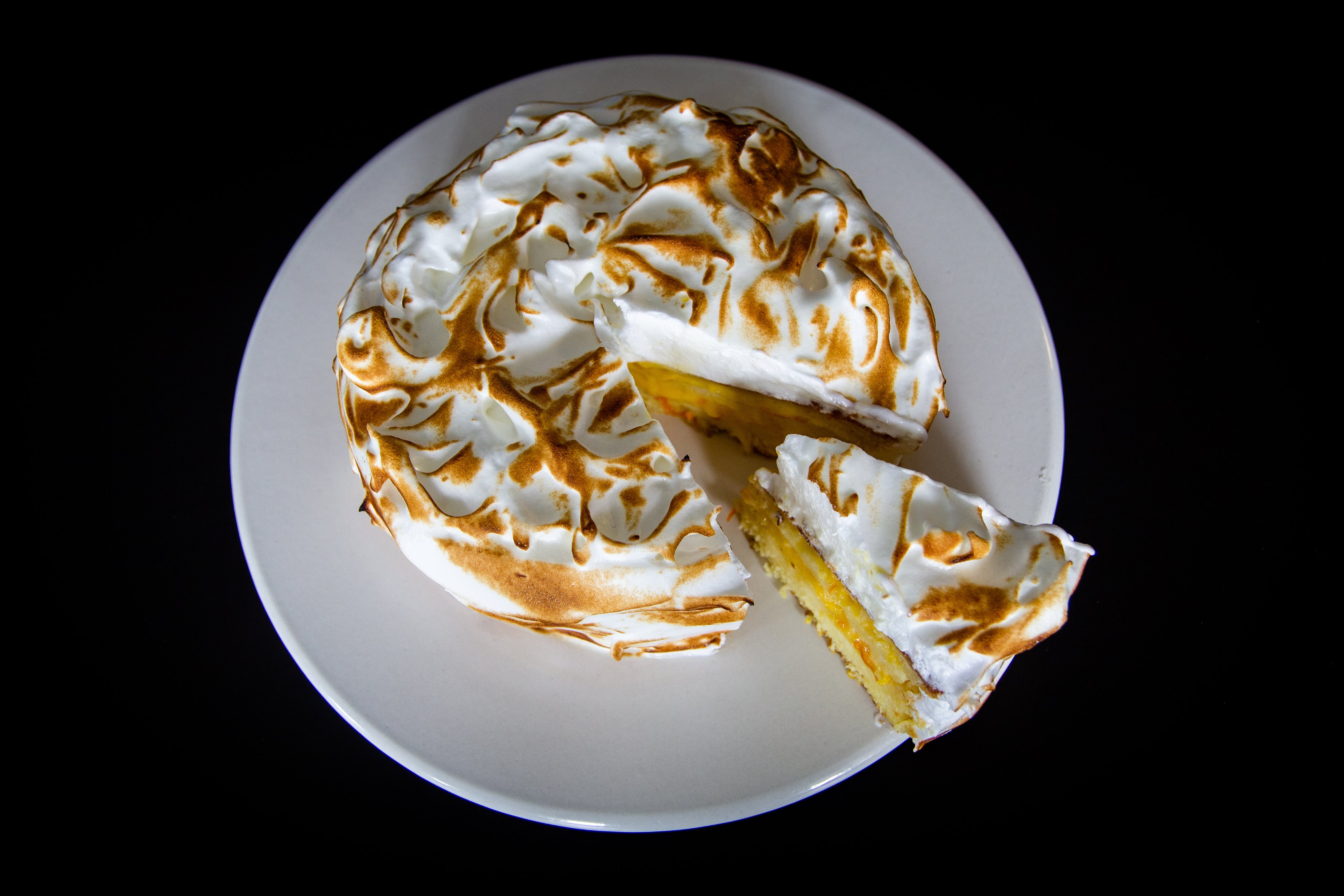 Layer Angel Cake à l'orange