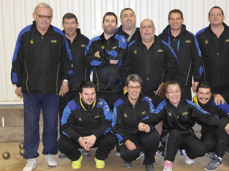 L Union Bouliste Bauloise championne regionale des A S 2018 2019