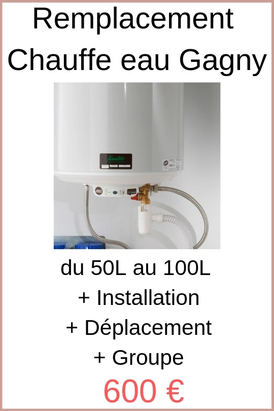 Re paration Chauffe eau Gagny
