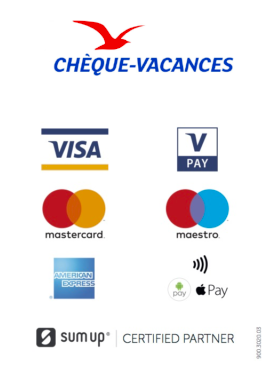 Nous acceptons paiements CB