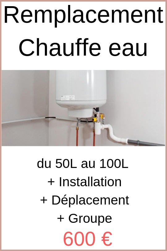 remplacement chauffe eau boulogne billancourt