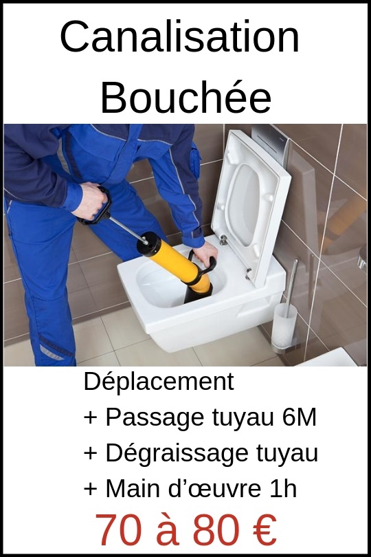 Canalisations bouchees Versailles