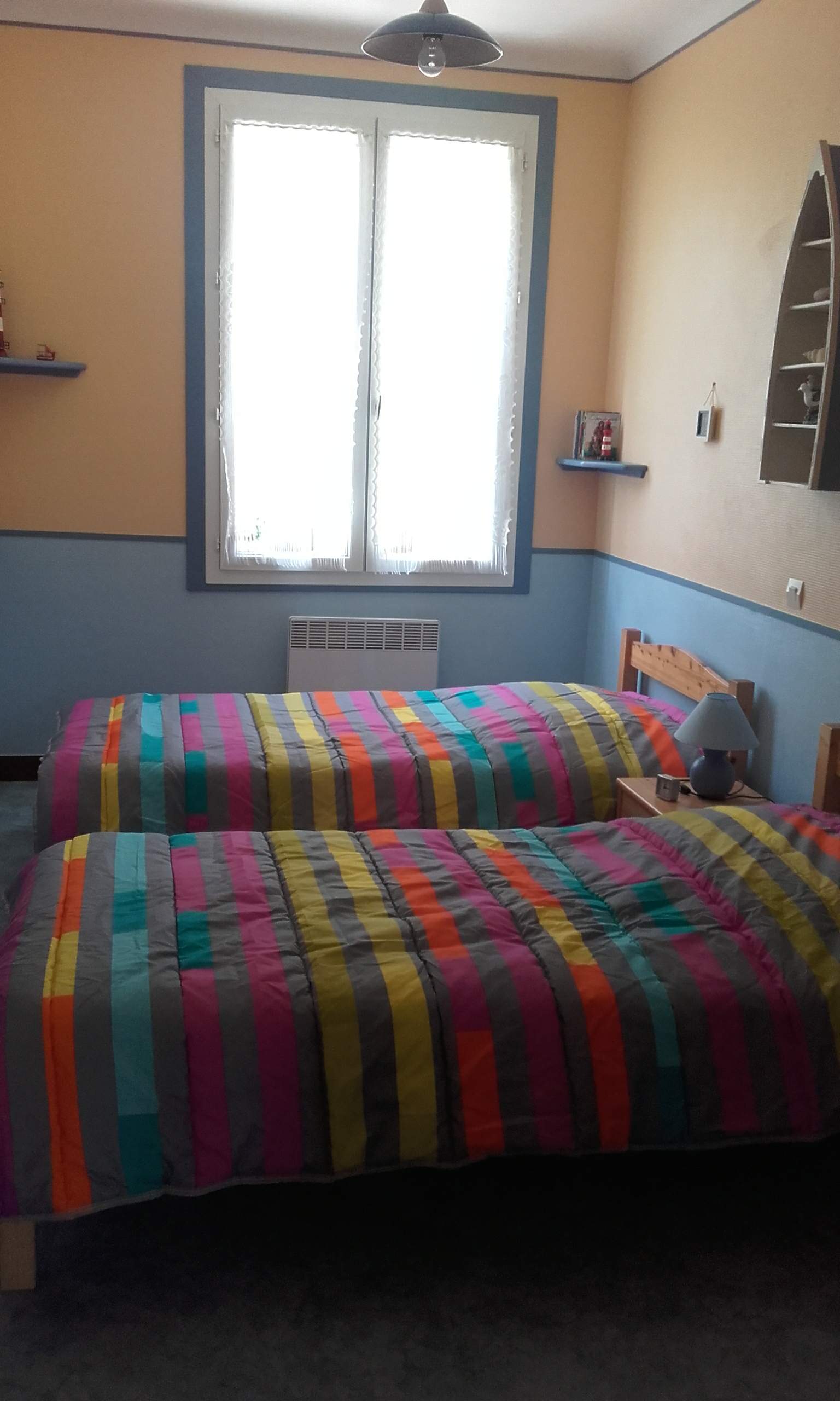 Chambre bleue