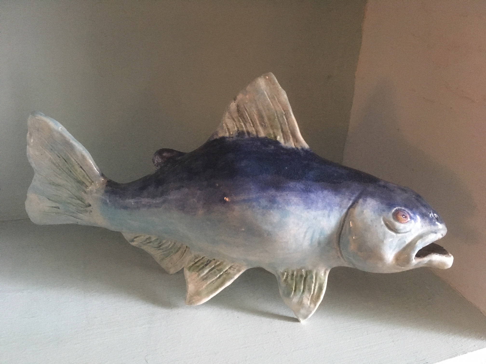 Poisson realise par une enfant de 14 ans